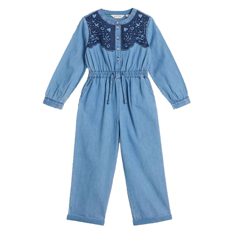 White Stuff Chambray Jumpsuit image number 0
